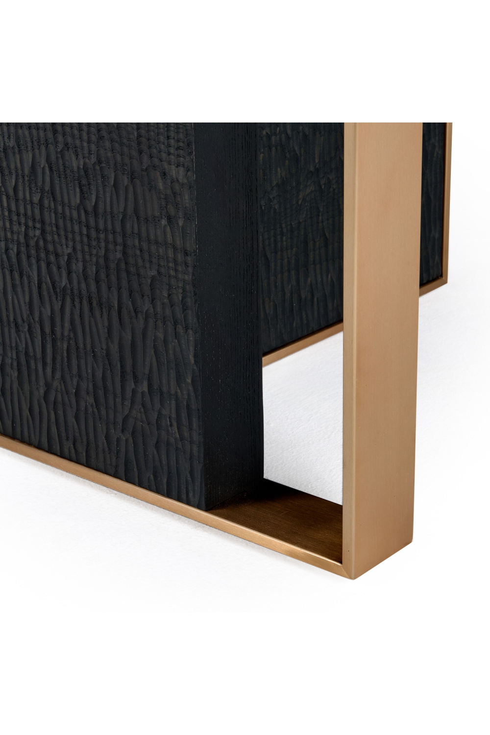   Black Ash Wood Dining Table | Oroa.com