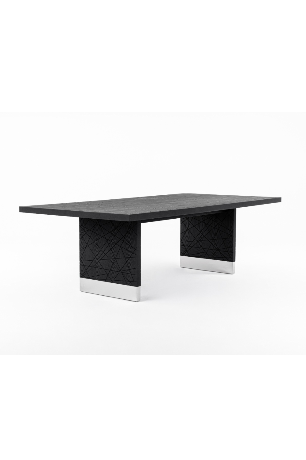   Black Ash Dining Table | Oroa.com