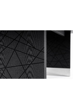   Black Ash Dining Table | Oroa.com