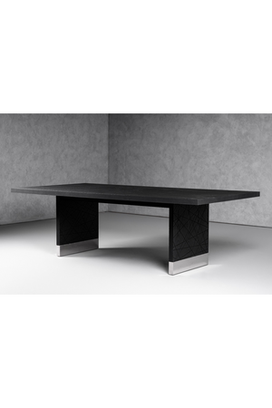   Black Ash Dining Table | Oroa.com