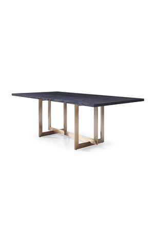   Black Ash Dining Table | Oroa.com