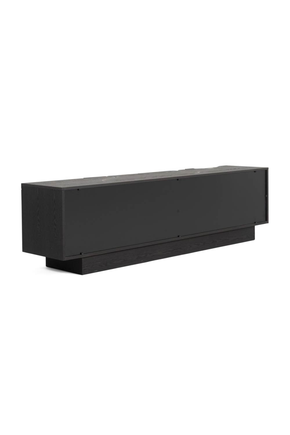   Matte Brown 4-Door TV Stand | Oroa.com