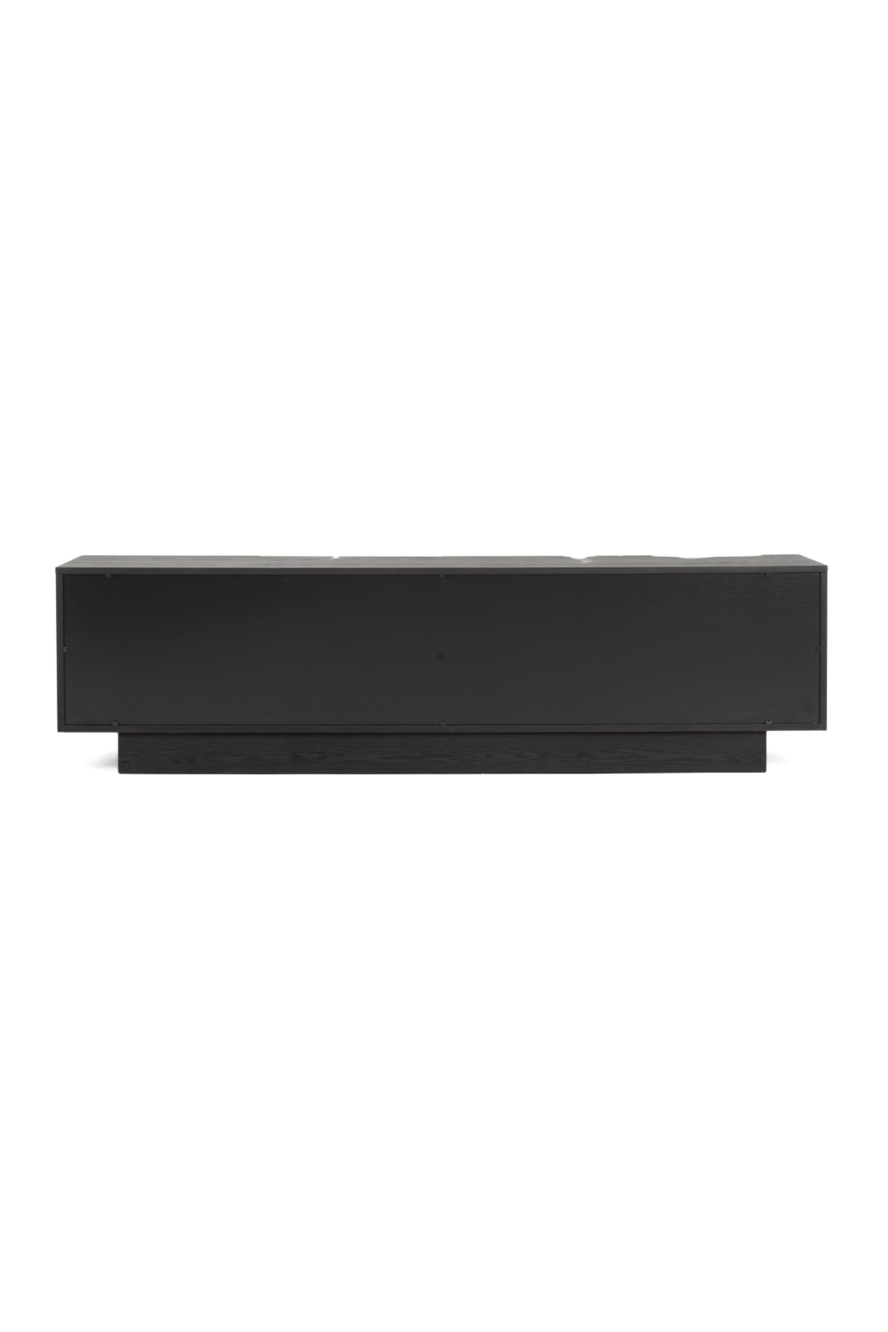   Matte Brown 4-Door TV Stand | Oroa.com
