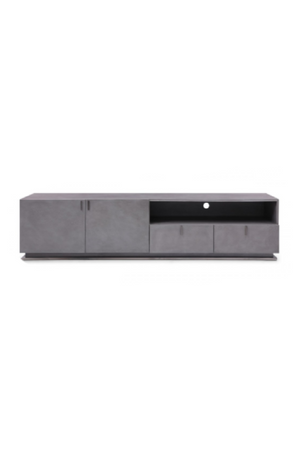   Gray Crackle TV Stand | Oroa.com