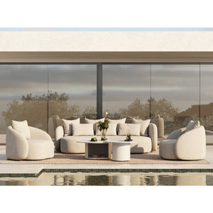   Beige Outdoor Lounge Chair | Oroa.com