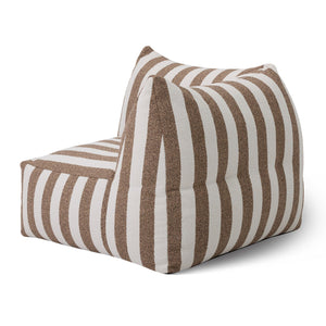   Brown Stripes 8-Piece Outdoor Sofa | Oroa.com