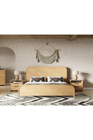   Natural Acacia Nightstand | Oroa.com