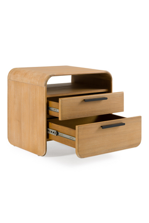  Natural Acacia Nightstand | Oroa.com