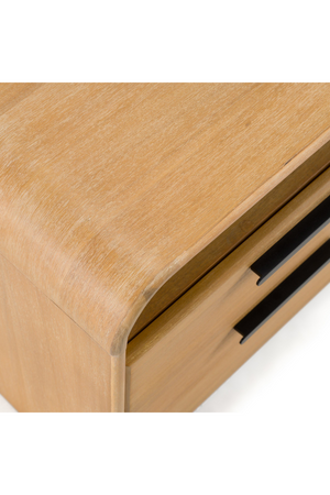   Natural Acacia Nightstand | Oroa.com