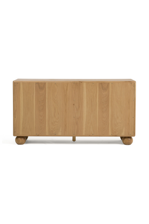   Fluted Oak 6-Drawer Dresser | Oroa.com