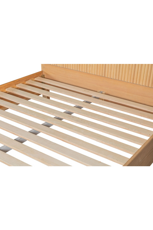   Fluted Oak Bed | Oroa.com