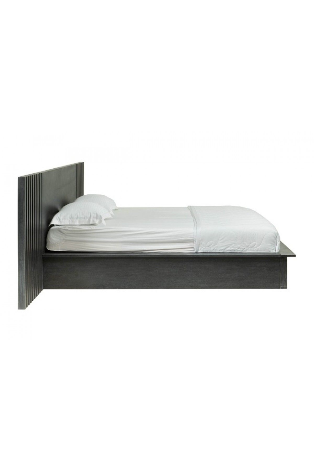   Dark Gray 2-Drawer Bed | Oroa.com