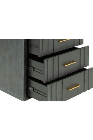   Gray Acacia 5-Drawer Chest | Oroa.com