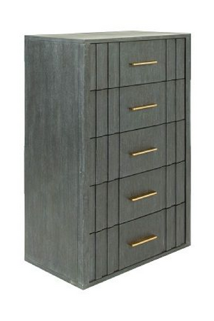   Gray Acacia 5-Drawer Chest | Oroa.com