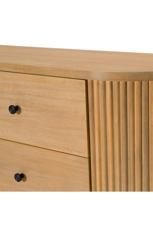   Natural Acacia 6-Drawer Dresser | Oroa.com