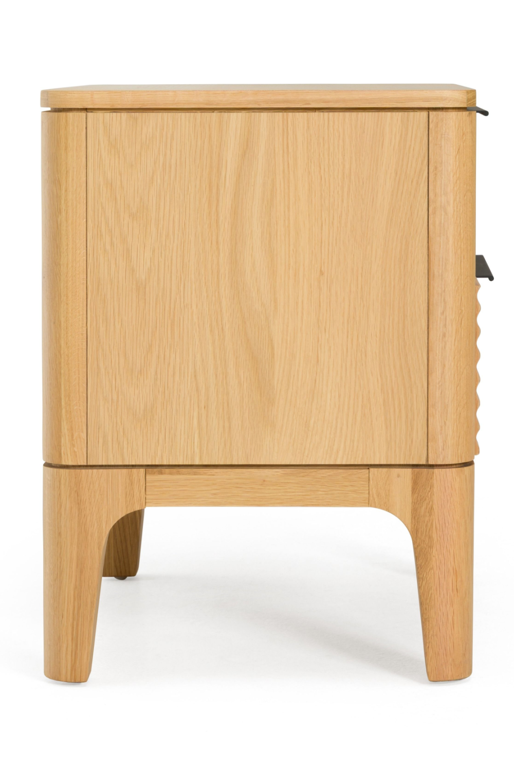   2-Drawer Solid Oak Nightstand | Oroa.com
