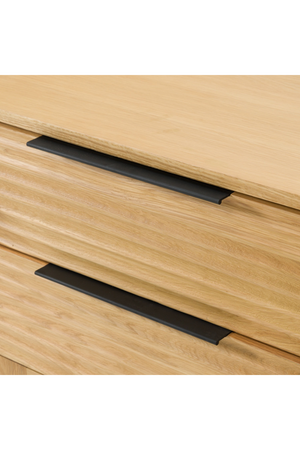   2-Drawer Solid Oak Nightstand | Oroa.com