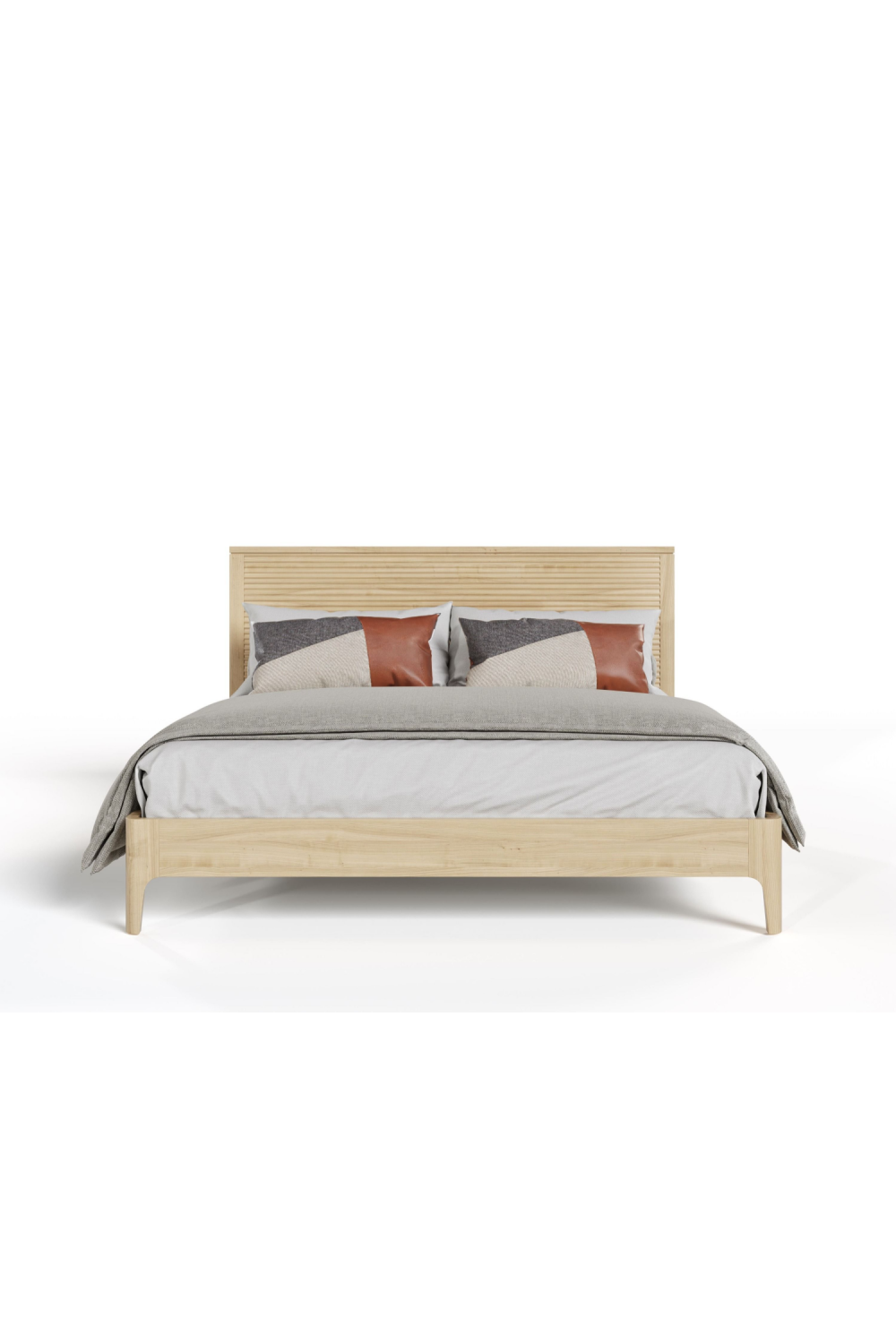   Natural Oak Bed | Oroa.com