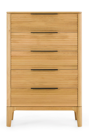   5-Drawer Solid Oak Chest | Oroa.com