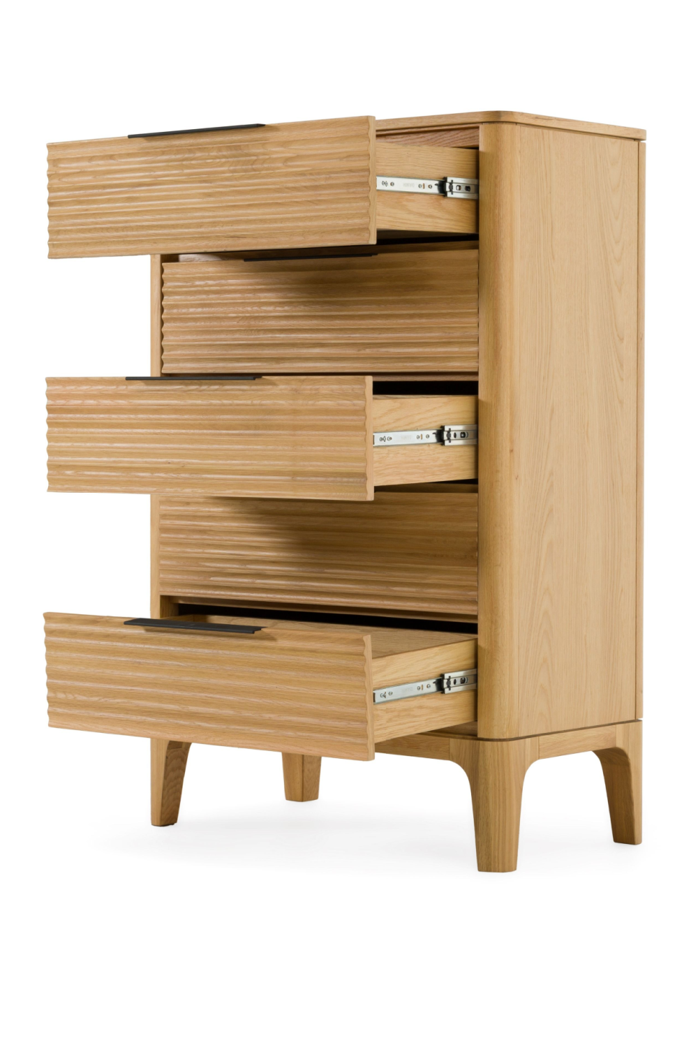   5-Drawer Solid Oak Chest | Oroa.com