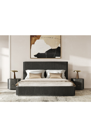   Solid Acacia 2-Drawer Nightstand | Oroa.com