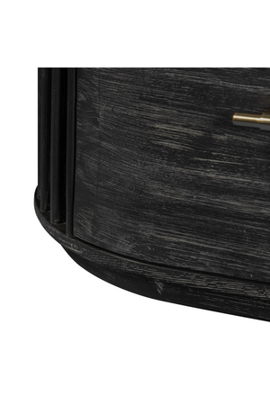   Solid Acacia 2-Drawer Nightstand | Oroa.com