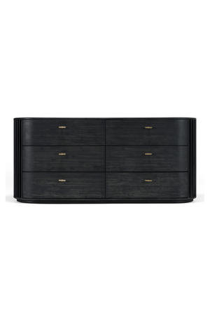   Solid Acacia 6-Drawer Dresser | Oroa.com