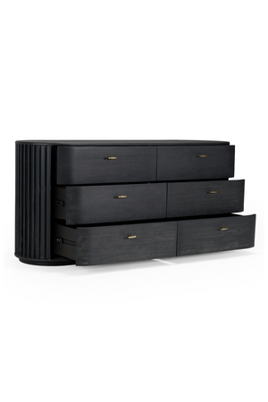   Solid Acacia 6-Drawer Dresser | Oroa.com