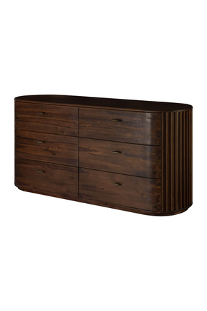   Solid Acacia 6-Drawer Dresser | Oroa.com
