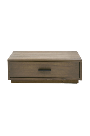   Walnut Bed with 2 Nightstands | Oroa.com