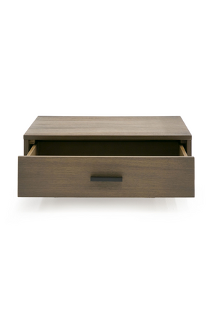   Walnut Bed with 2 Nightstands | Oroa.com