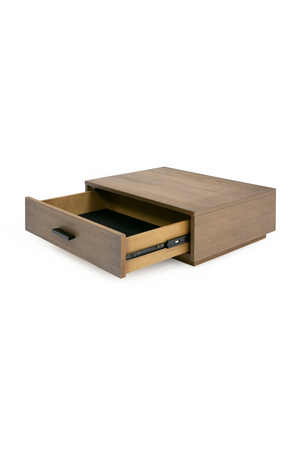   Walnut Bed with 2 Nightstands | Oroa.com