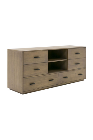   Solid Acacia 6-Drawer Dresser | Oroa.com