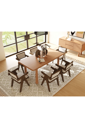   Natural Acacia Dining Table | Oroa.com