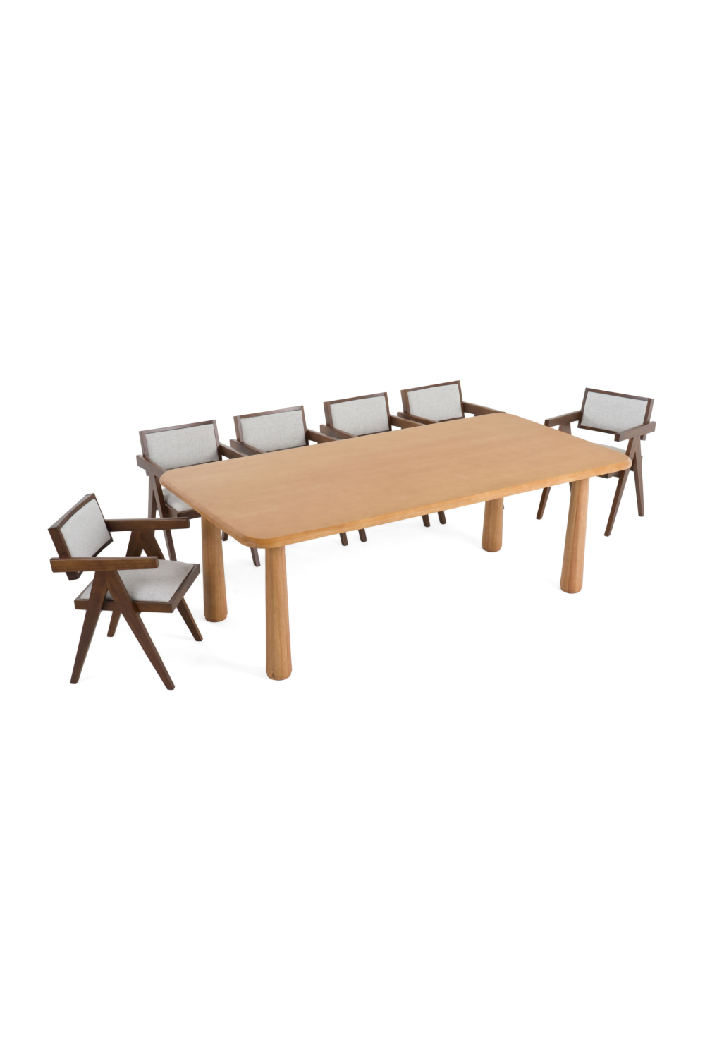   Natural Acacia Dining Table | Oroa.com