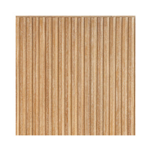   Natural Oak Slatted Bed | Oroa.com