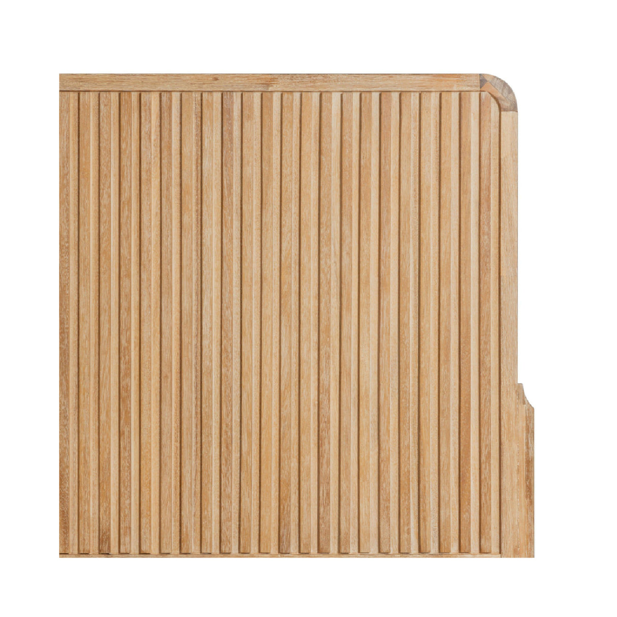   Natural Oak Slatted Bed | Oroa.com