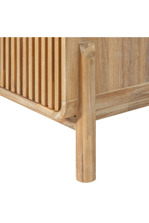  Natural Oak 2-Drawer Nightstand | Oroa.com