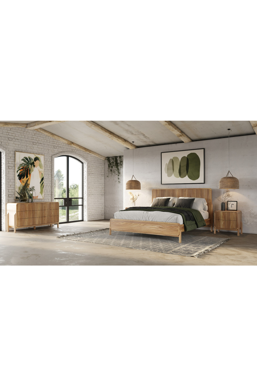   Natural Oak 6-Drawer Dresser | Oroa.com