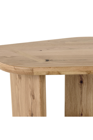   Natural Wood Coffee Table Set (2) | Oroa.com