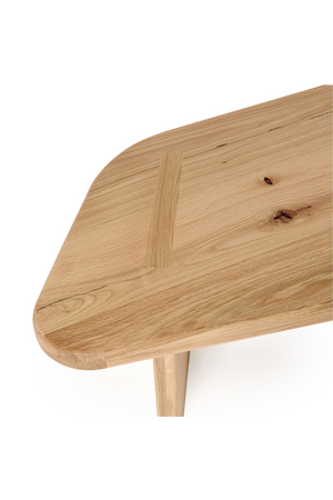   Natural Wood Coffee Table Set (2) | Oroa.com