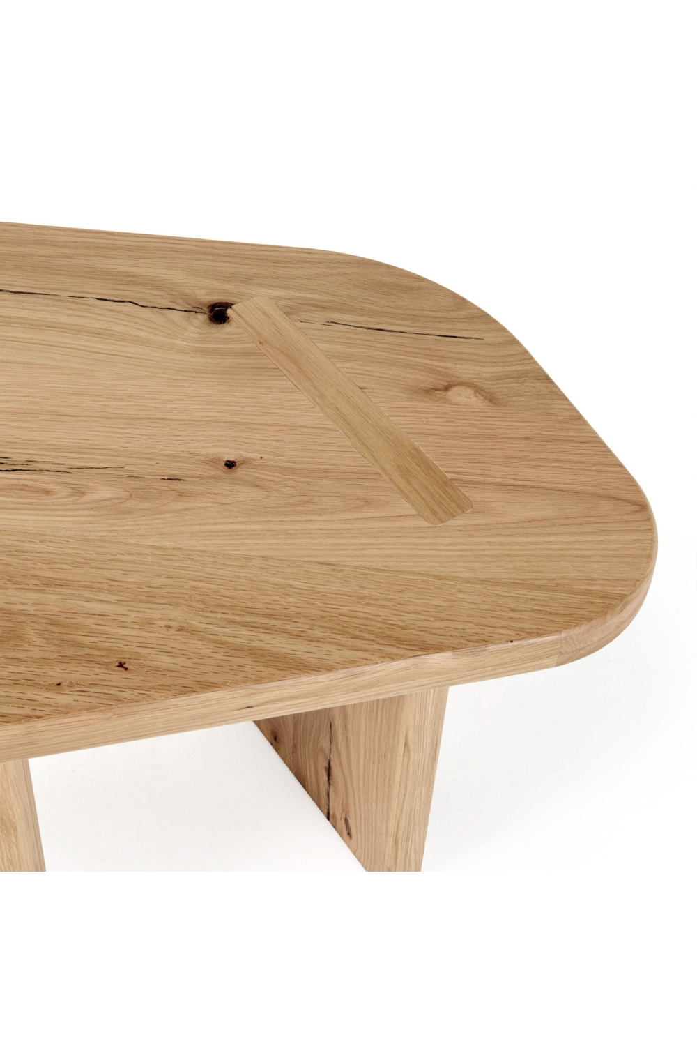   Natural Wood Coffee Table Set (2) | Oroa.com