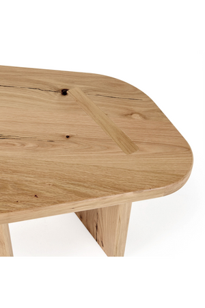   Natural Wood Coffee Table Set (2) | Oroa.com