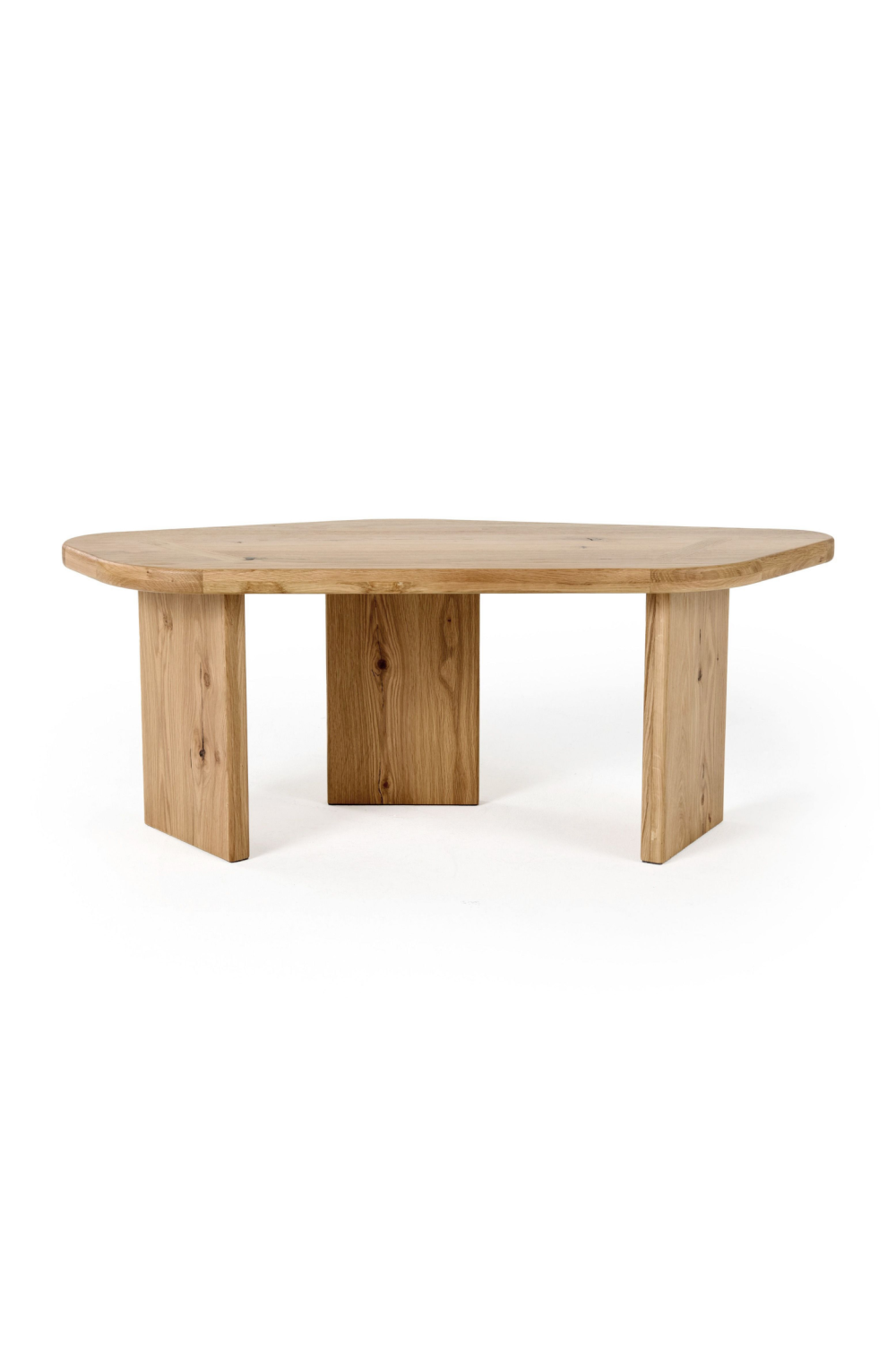   Natural Wood Coffee Table Set (2) | Oroa.com