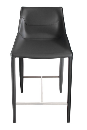   Saddle Leather Counter Stool | Oroa.com