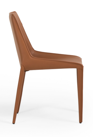   Saddle Leather Dining Chairs (2) | Oroa.com