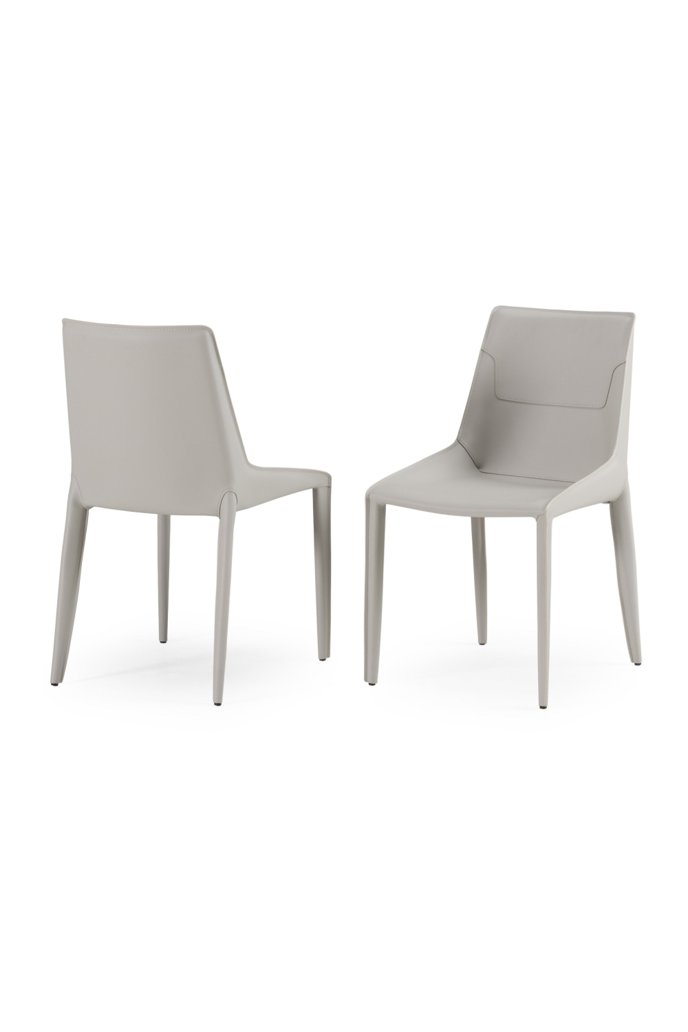   Saddle Leather Dining Chairs (2) | Oroa.com