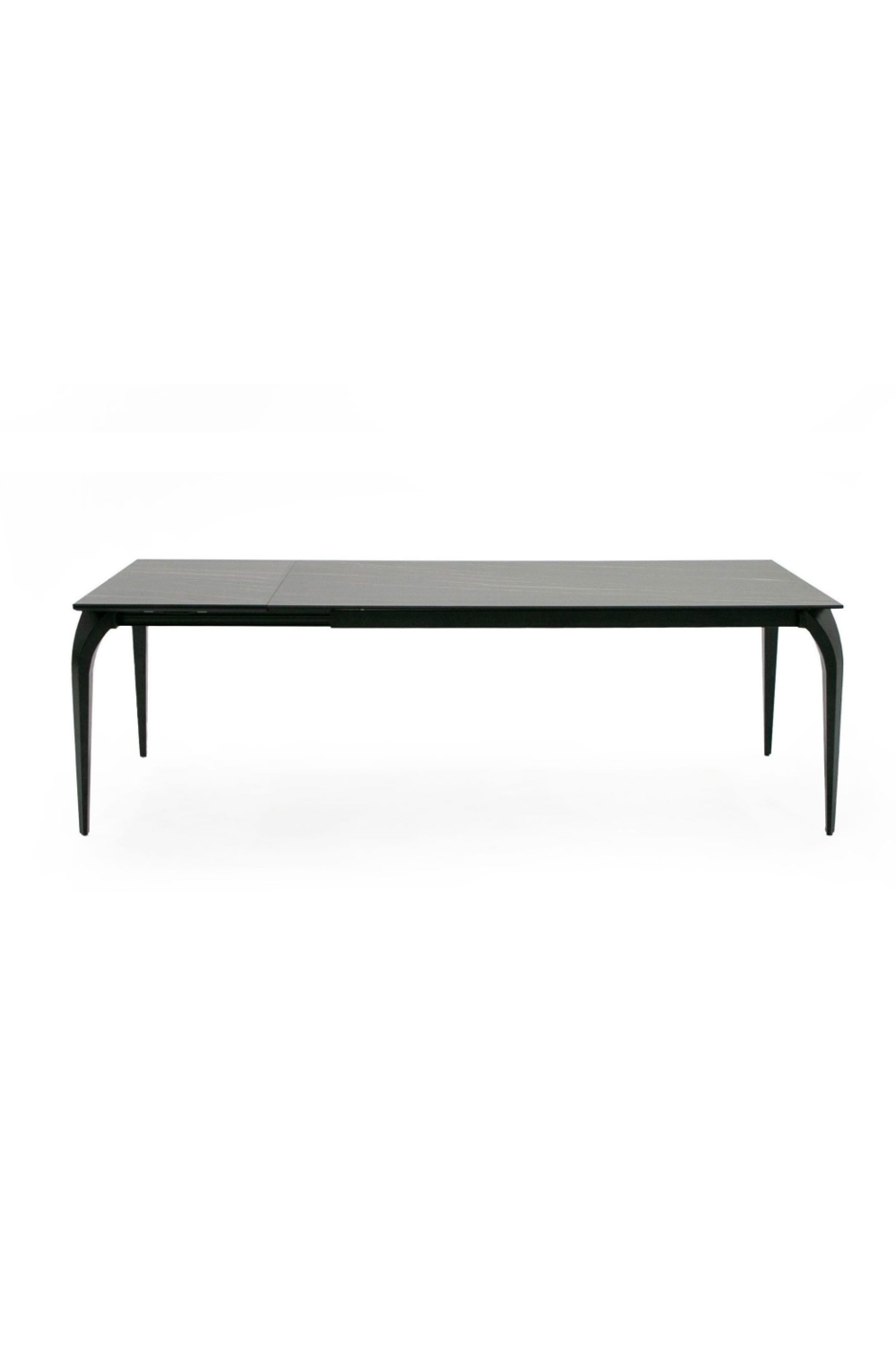   Black Ceramic Extendable Dining Table | Oroa.com