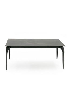   Black Ceramic Extendable Dining Table | Oroa.com