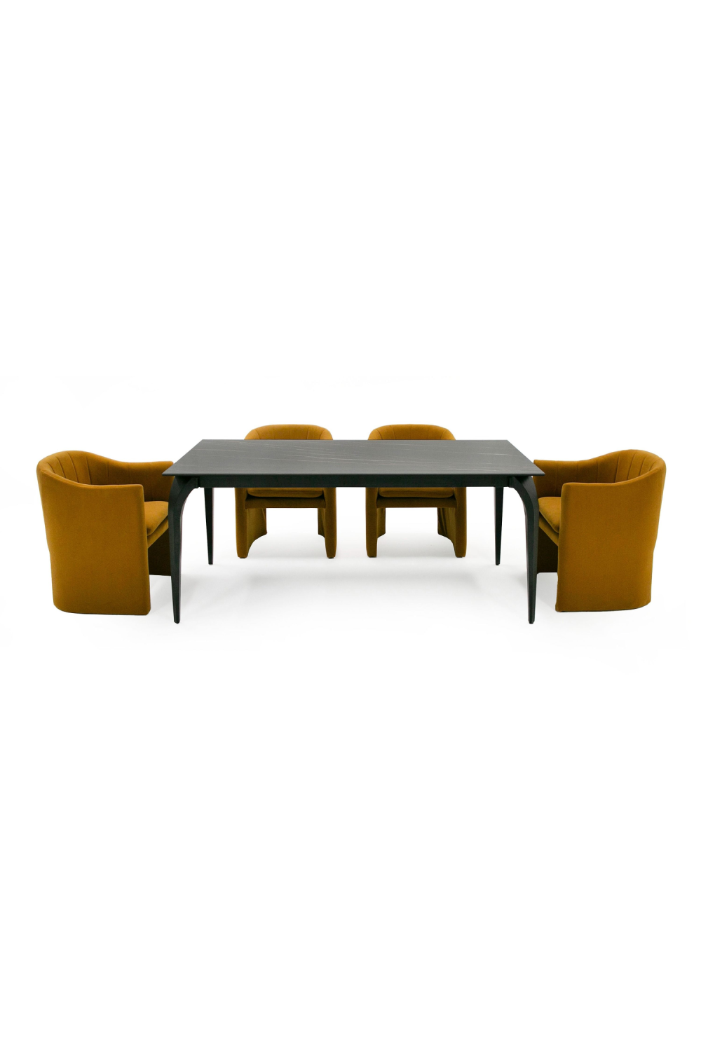   Black Ceramic Extendable Dining Table | Oroa.com